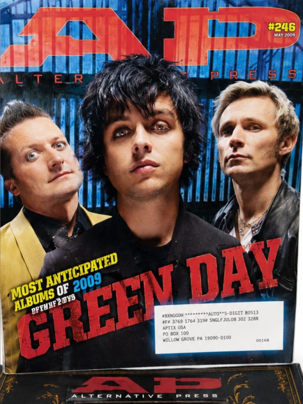 AP Magazine Green Day Cover #246 2009 Alternative Press